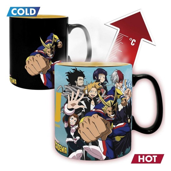 Κούπα My Hero Academia Group (Heat Change 460ml Κεραμική)