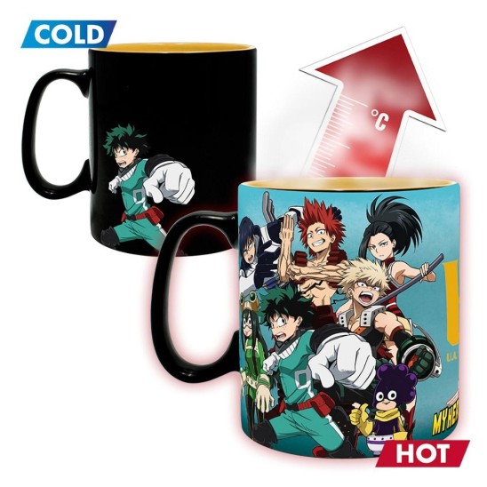 Κούπα My Hero Academia Group (Heat Change 460ml Κεραμική)