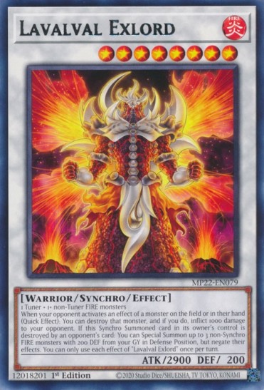 Lavalval Exlord (MP22-EN079) - 1st Edition
