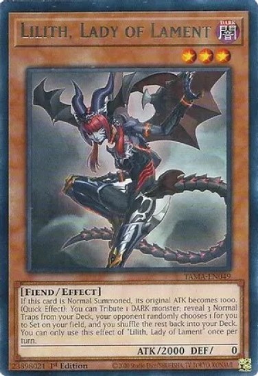 Lilith, Lady of Lament (TAMA-EN049) - 1st Edition