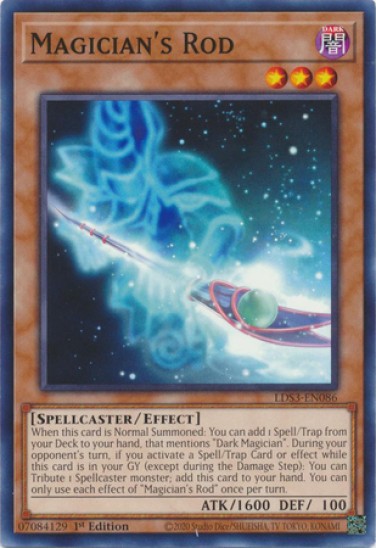 Magician's Rod (LDS3-EN086) - 1st Edition