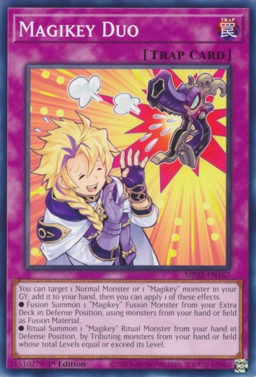 Magikey Duo (MP22-EN167) - 1st Edition