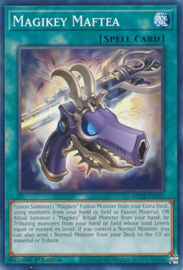 Magikey Maftea (MP22-EN157) - 1st Edition