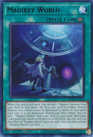 Magikey World (MP22-EN158) - 1st Edition