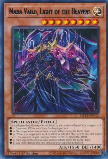 Maha Vailo, Light of the Heavens (MP22-EN013) - 1st Edition