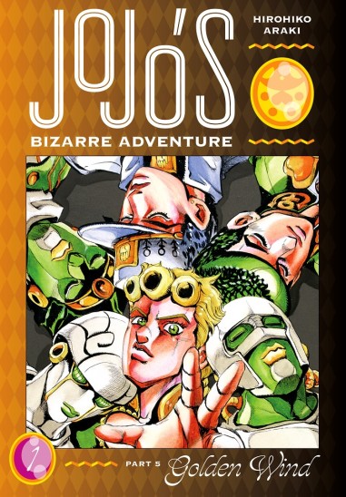 Manga JoJo's Bizarre Adventure Τόμος 1 (Part 5-English)