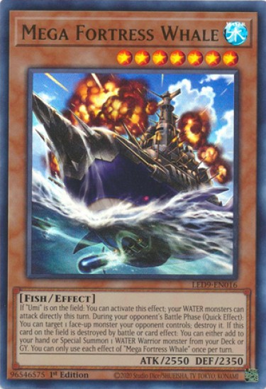 Mega Fortress Whale (LED9-EN016) - 1st Edition