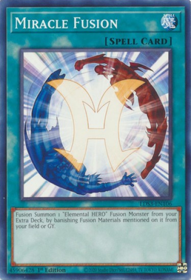 Miracle Fusion (LDS3-EN106) - 1st Edition