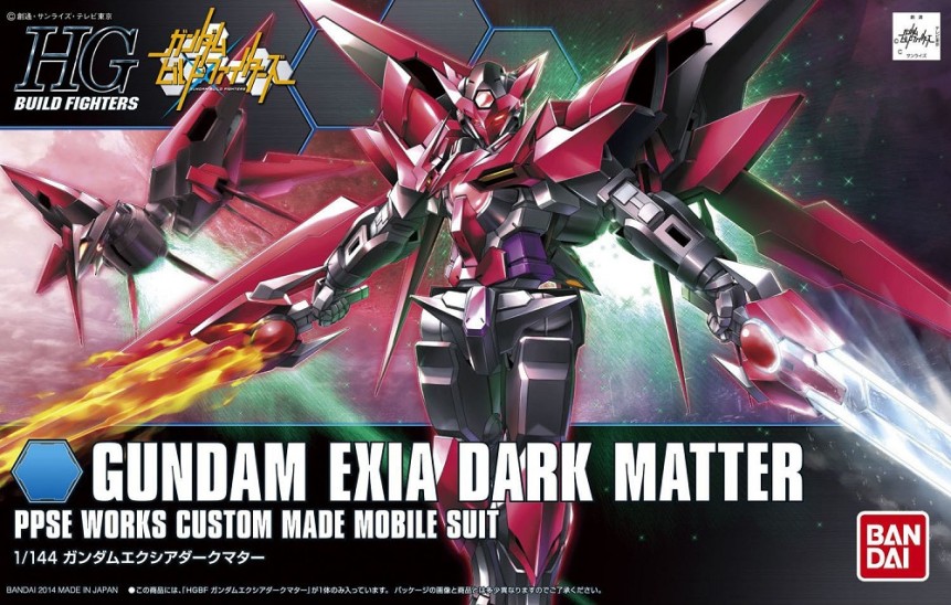 Model Kit Gundam Exia Dark Matter (1/144 HGBF GUNDAM)