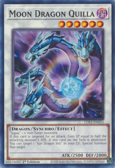 Moon Dragon Quilla (LDS3-EN053) - 1st Edition