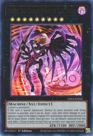 Number C40: Gimmick Puppet of Dark Strings (LDS3-EN065) - 1st Edition