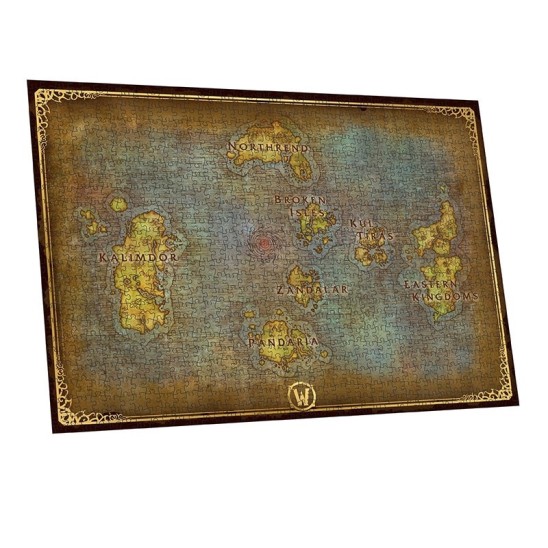 Puzzle Azeroth Map (1000 pieces)
