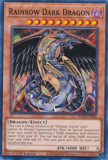 Rainbow Dark Dragon (SDCB-EN008) - 1st Edition