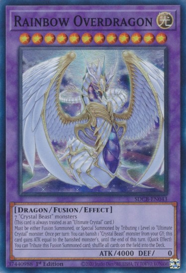 Rainbow Overdragon (SDCB-EN043) - 1st Edition