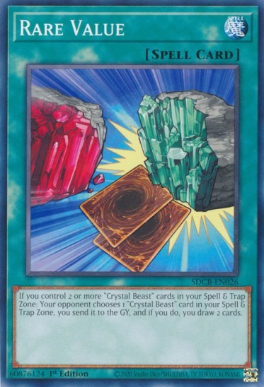 Rare Value (SDCB-EN026) - 1st Edition