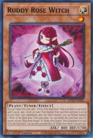 Ruddy Rose Witch (MP22-EN061) - 1st Edition