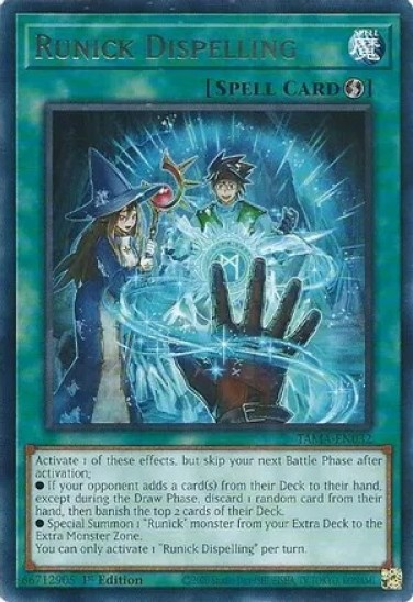 Runick Dispelling (TAMA-EN032) - 1st Edition