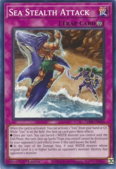 Sea Stealth Attack (LED9-EN030) - 1st Edition