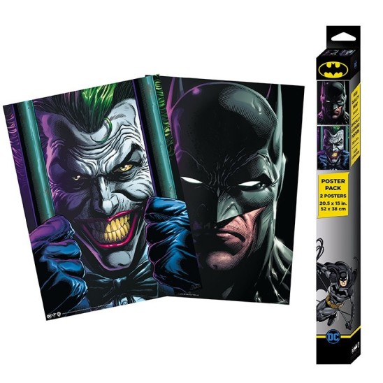 Σετ Αφίσες Batman Vs Joker (52x38)