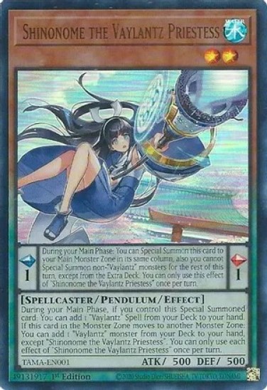 Shinonome the Vaylantz Priestess (TAMA-EN001) - 1st Edition