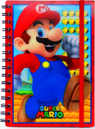 Τετράδιο Super Mario 3D (A5)