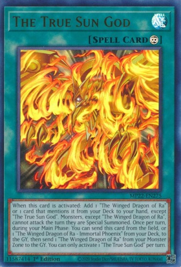 The True Sun God (MP22-EN275) - 1st Edition