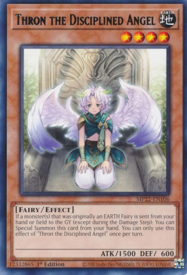 Thron the Disciplined Angel (MP22-EN106) - 1st Edition