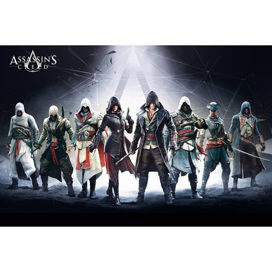 Αφίσα Assassin's Creed Characters (91x61)