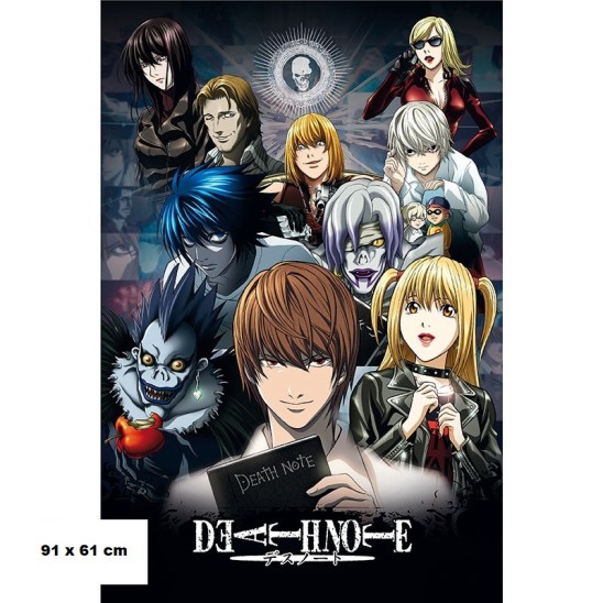 Αφίσα Death Note Characters (91x61)