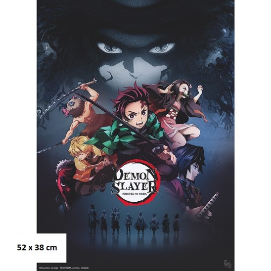 Αφίσα Demon Slayers & Muzan (52x38)