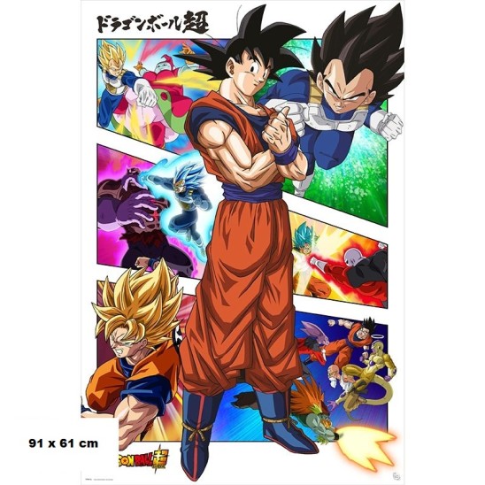Αφίσα Dragon Ball Panels (91x61)