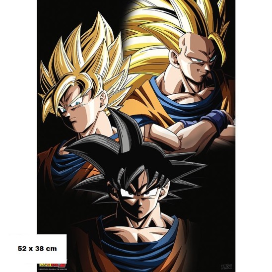 Αφίσα Goku Transformations (52x38)