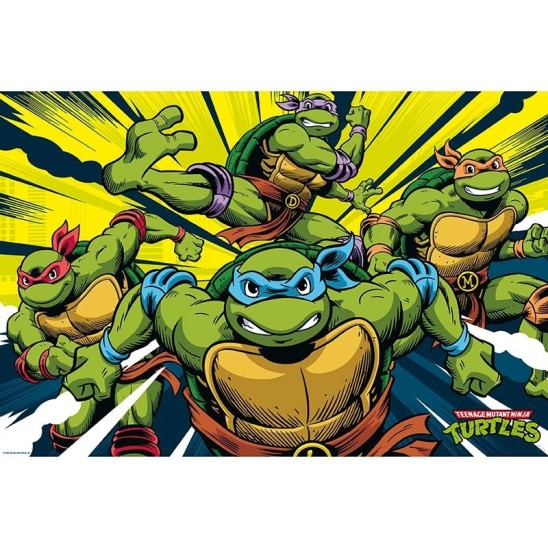 Αφίσα Teenage Mutant Ninja Turtles (91x61)