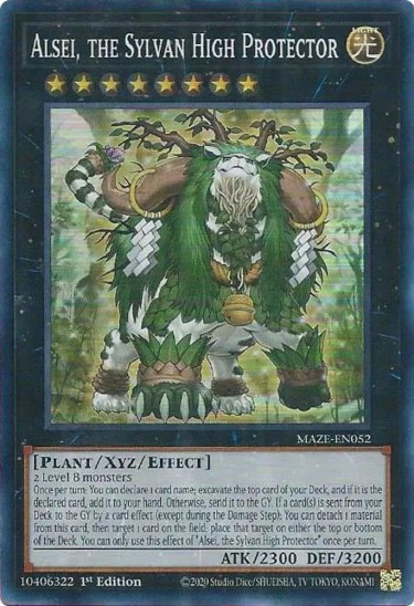 Alsei, the Sylvan High Protector (MAZE-EN052) - 1st Edition