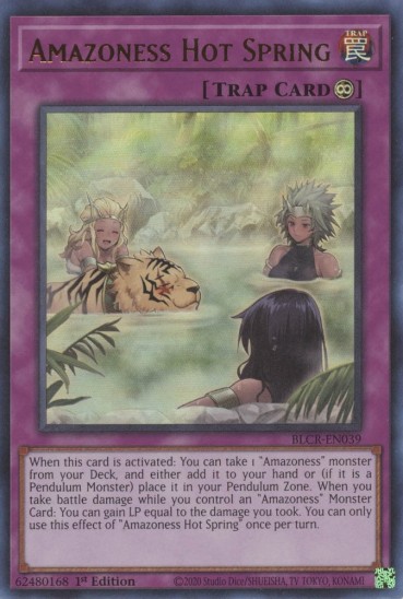 Amazoness Hot Spring (BLCR-EN039) - 1st Edition