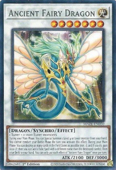 Ancient Fairy Dragon (MAZE-EN050) - 1st Edition