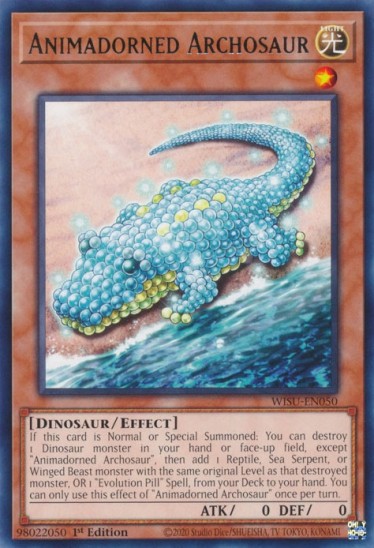 Animadorned Archosaur (WISU-EN050) - 1st Edition