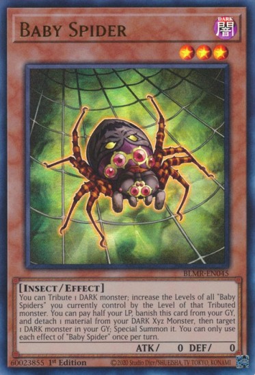 Baby Spider (BLMR-EN045) - 1st Edition