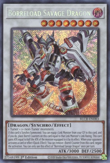 Borreload Savage Dragon (BLCR-EN083) - 1st Edition