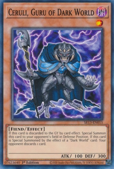 Ceruli, Guru of Dark World (SR13-EN015) - 1st Edition