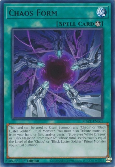 Chaos Form (MAZE-EN061) - 1st Edition