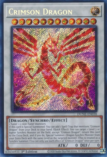 Crimson Dragon (DUNE-EN038) - 1st Edition