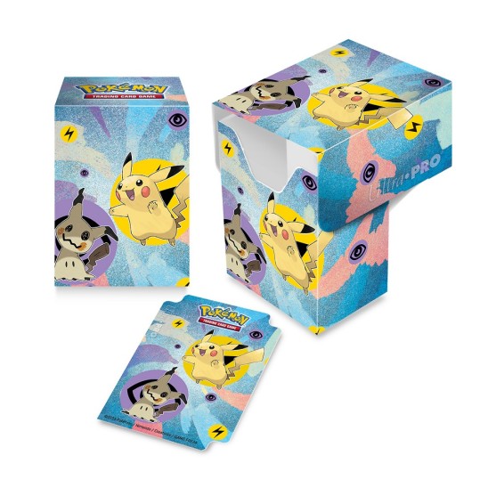 Deck Box Full View Pikachu & Mimikyu (Ultra Pro)