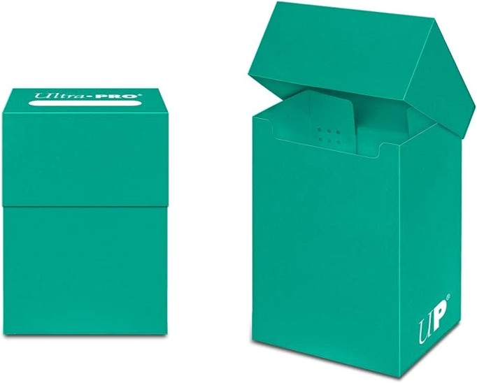 Deck Box Solid - Aqua (Ultra Pro)