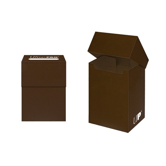 Deck Box Solid - Brown (Ultra Pro)