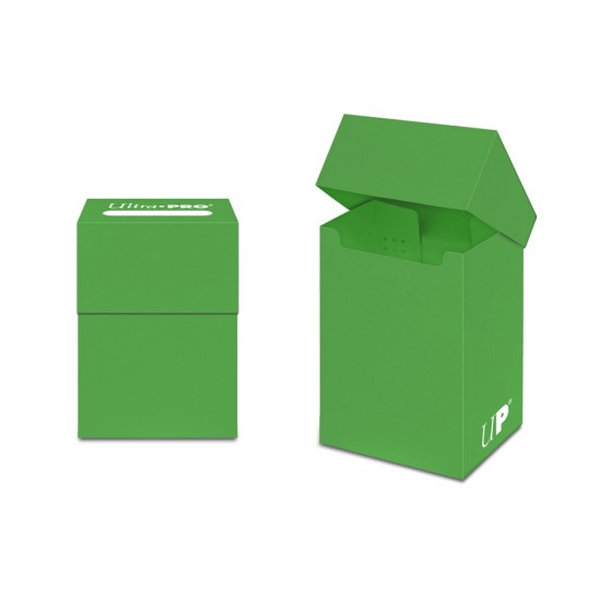 Deck Box Solid - Lime Green (Ultra Pro)