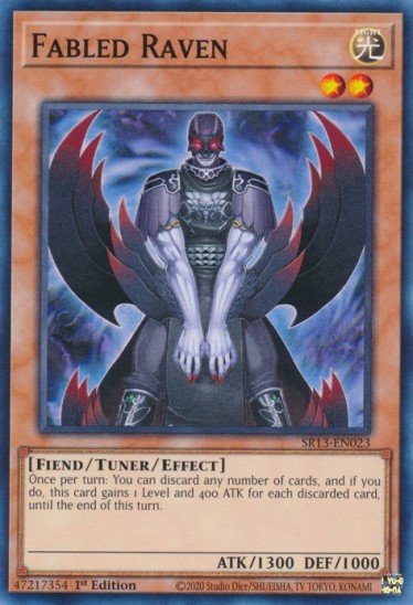 Fabled Raven (SR13-EN023) - 1st Edition