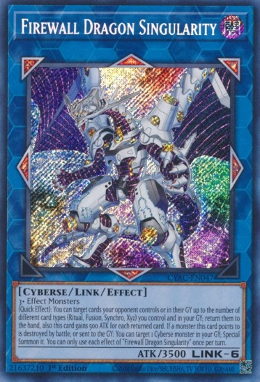 Firewall Dragon Singularity (CYAC-EN047) - 1st Edition