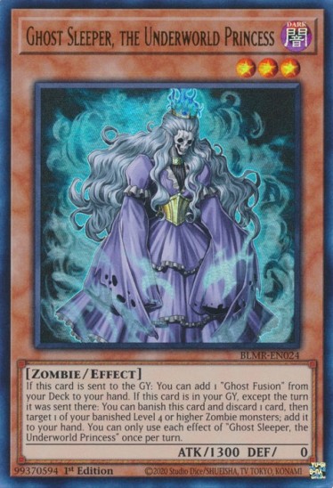 Ghost Sleeper, the Underworld Princess (BLMR-EN024) - 1st Edition