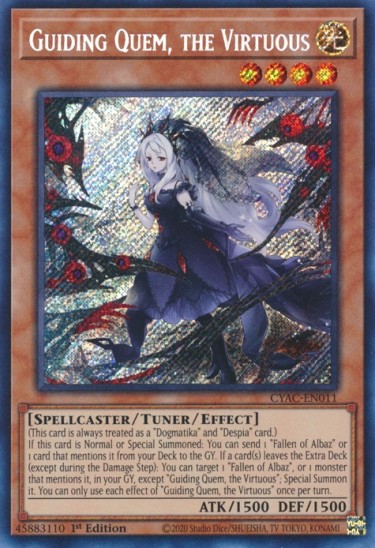 Guiding Quem, the Virtuous (CYAC-EN011) - 1st Edition